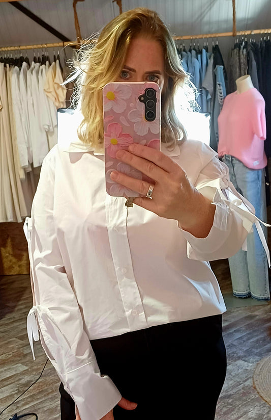 Witte blouse