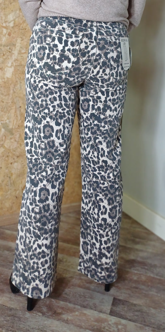 Jeans leopard