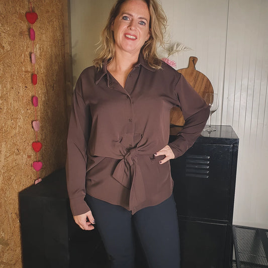 Blouse met strik