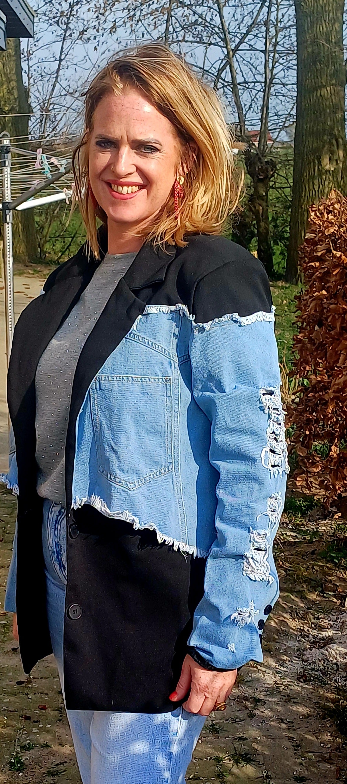 Spijker blazer