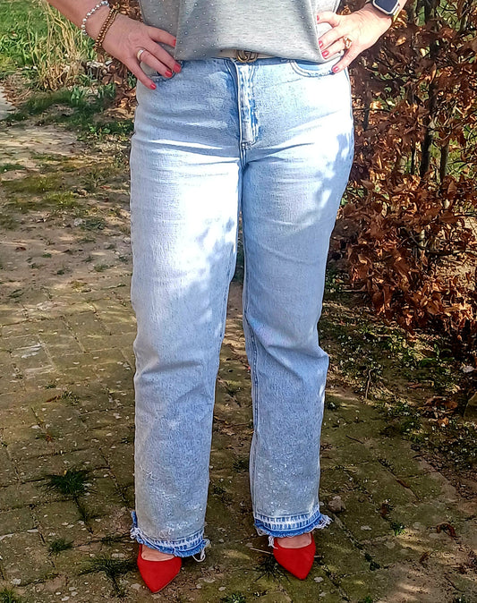 Jeans wide legg
