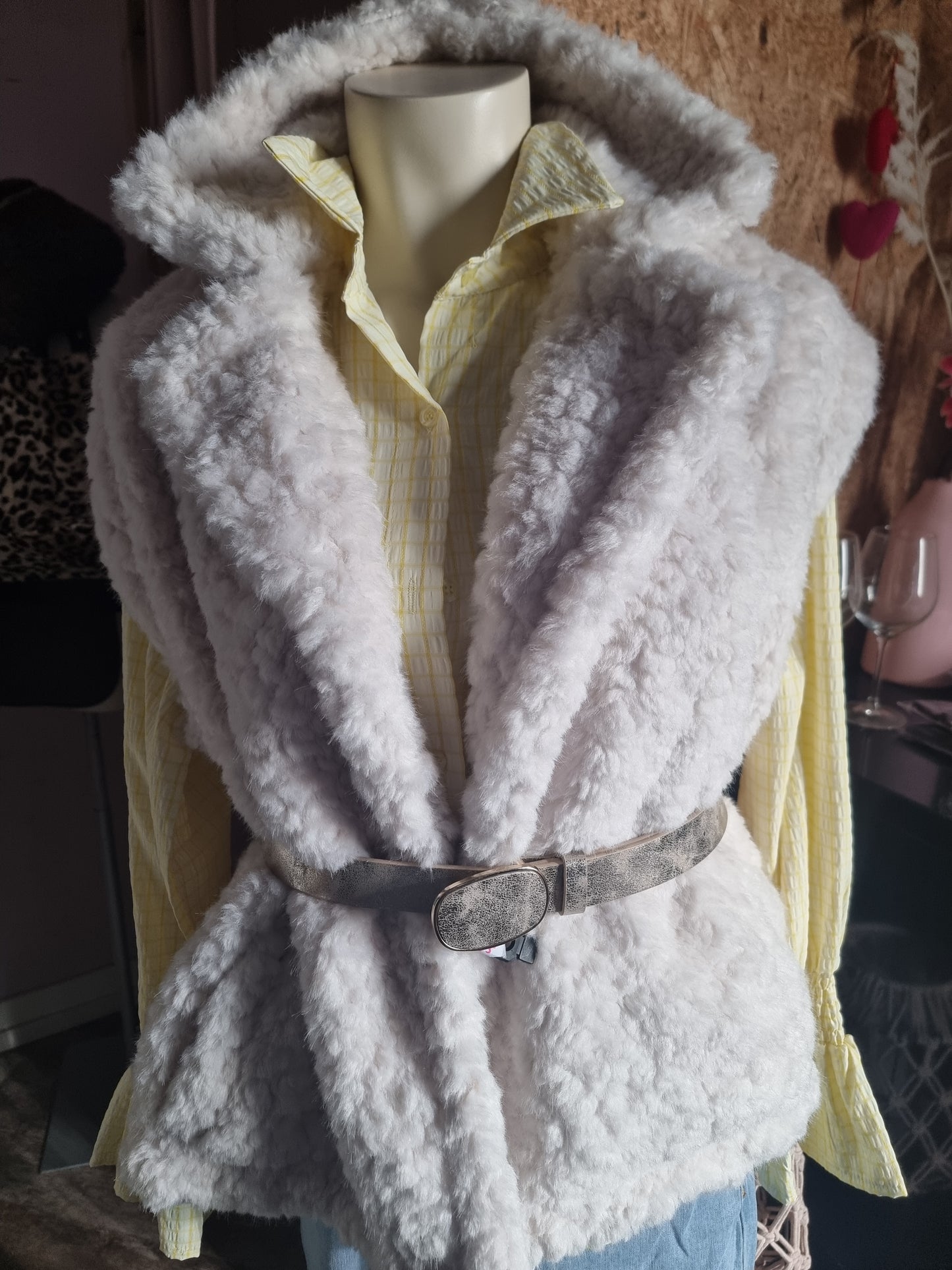 Blouse geel